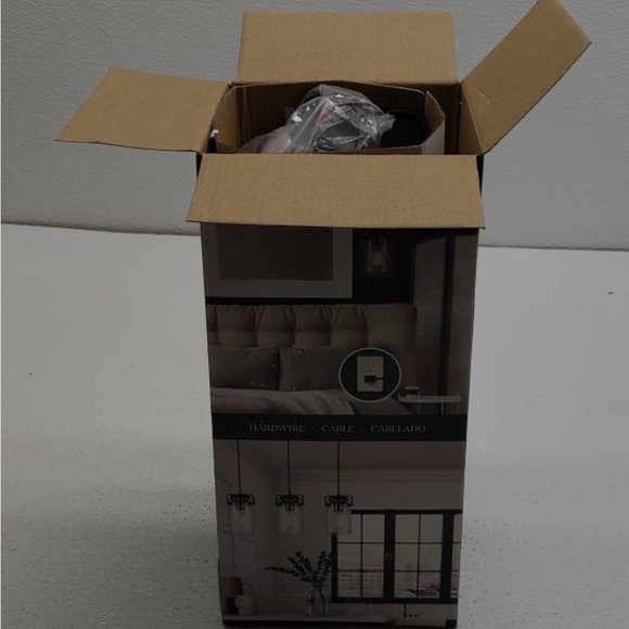 Black Pendant Light Fixture - Picture 2 of 14